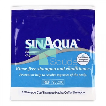 Sinaqua Shampoo Cap Touca Lavagem Cabelo 